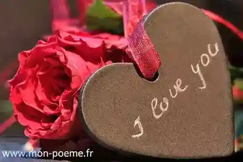 Les phrases et mots d'amour