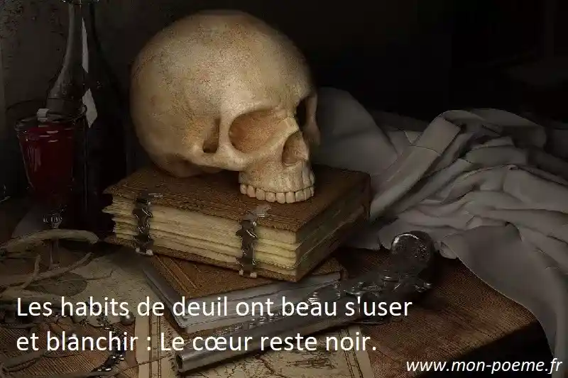 Nos meilleurs poèmes sur la mort