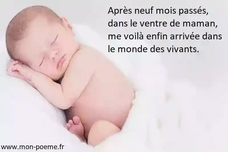 Nos meilleurs poèmes sur la naissance d'un enfant