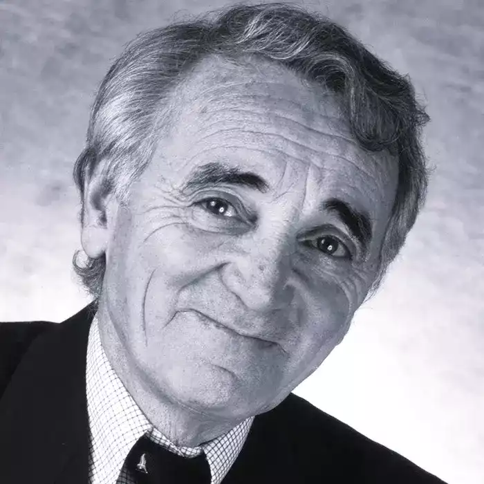 Photo / portrait de Charles Aznavour