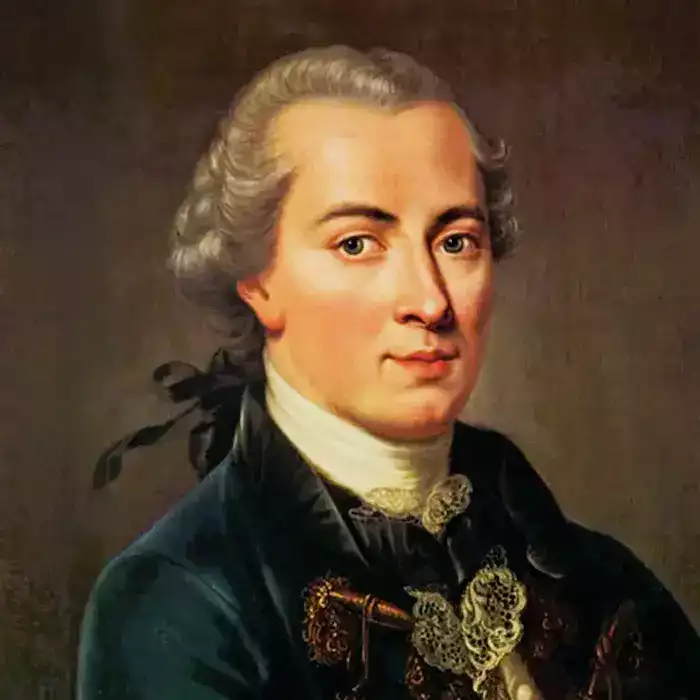Photo / portrait d'Emmanuel Kant