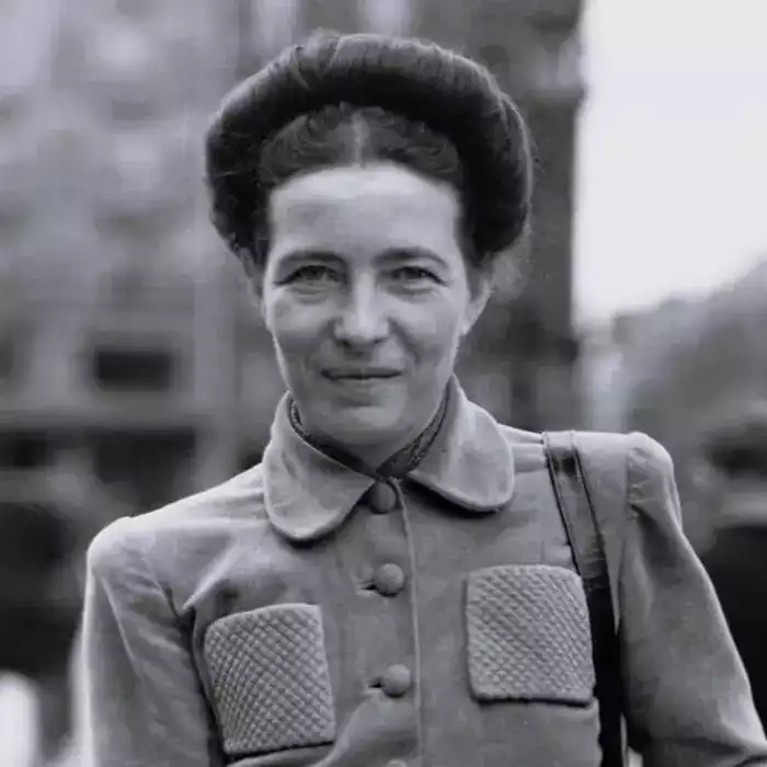 Photo de Simone de Beauvoir